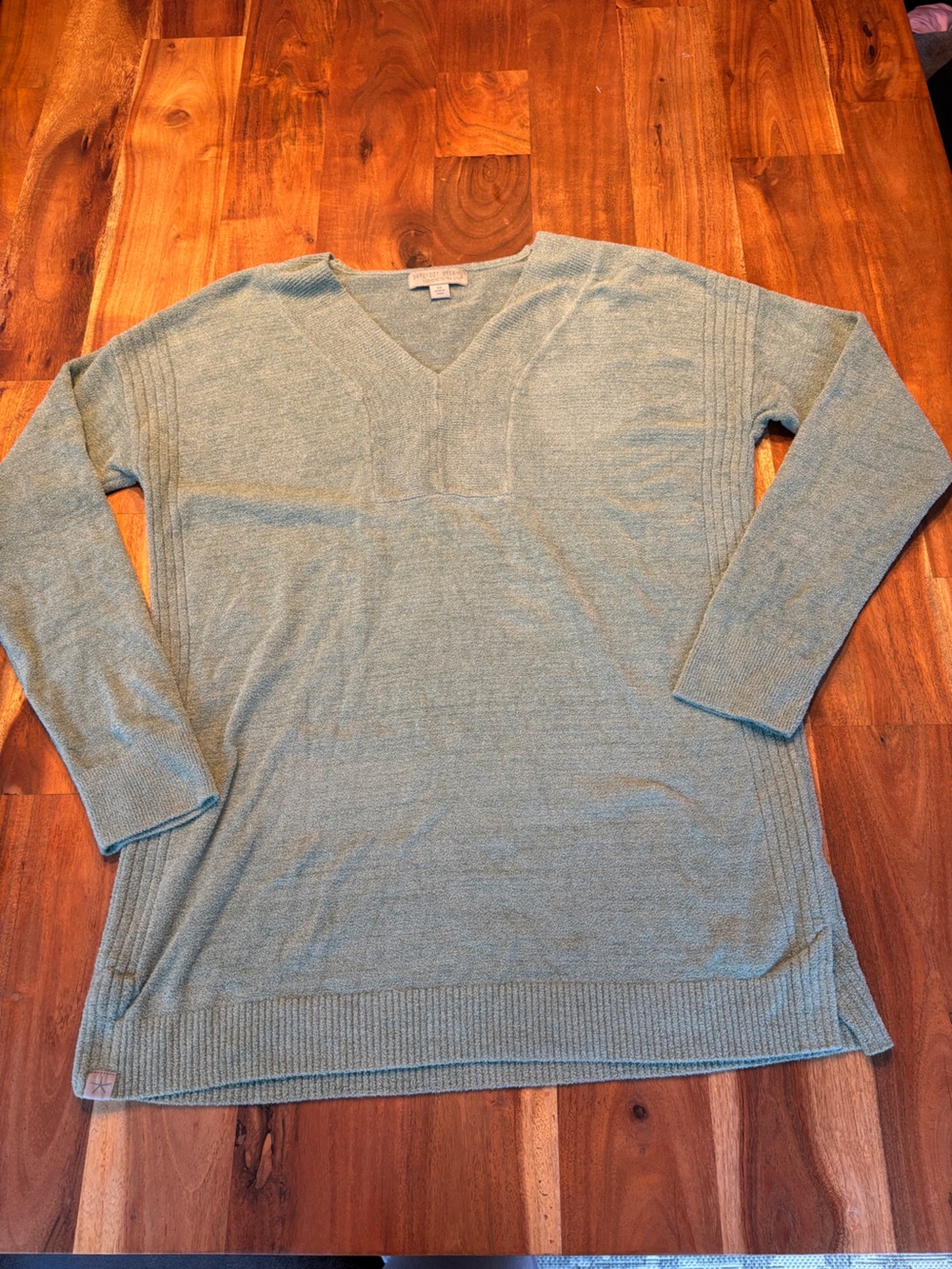 Barefoot Dreams CozyChic Ultra Lite Tunic Sage - XS
